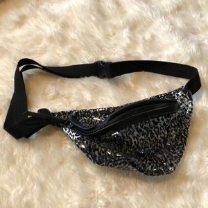 Clear Leopard Fanny Pack